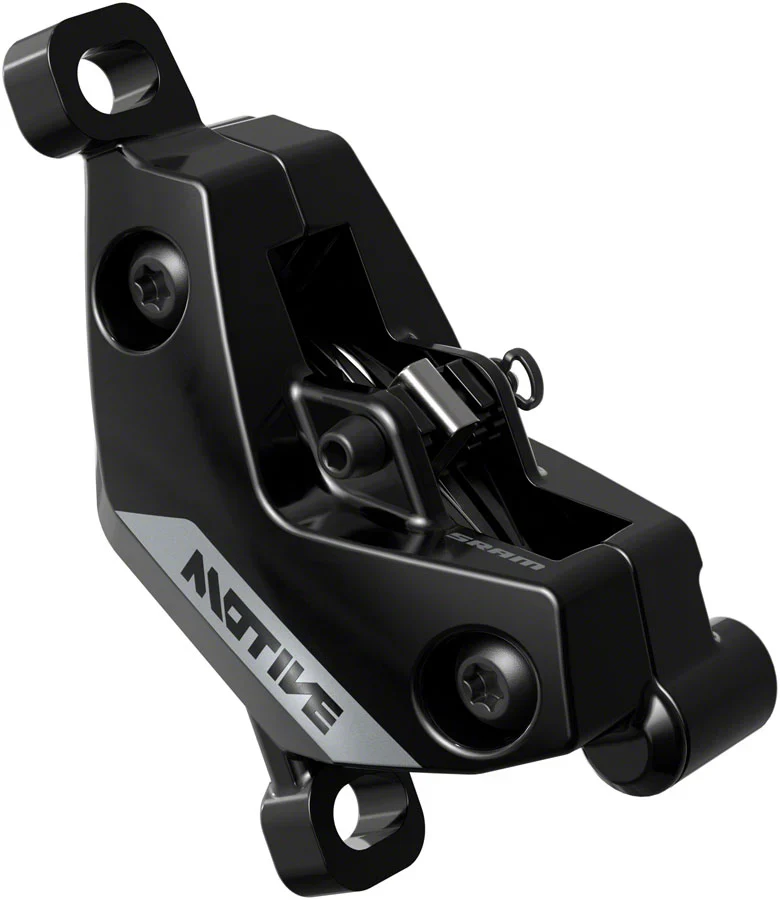 SRAM Motive Silver Disc Brake - Front/Rear - Black Ano - Image 3
