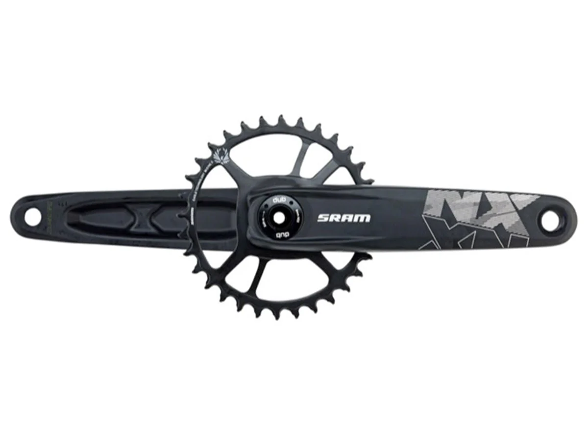 SRAM NX Eagle DUB Boost Direct Mount Crankset - Black