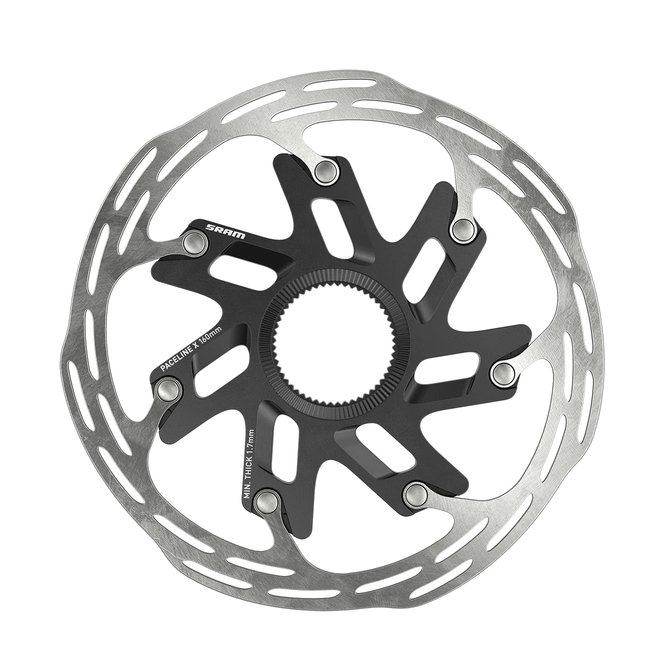 SRAM Paceline X Rounded Disc Brake Rotor - CenterLock