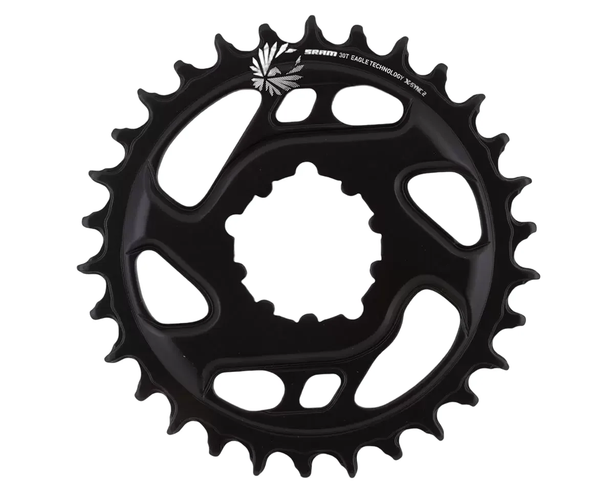 SRAM X-Sync 2 Eagle Cold Forged Direct Mount Boost Chainring - Black - Image 2