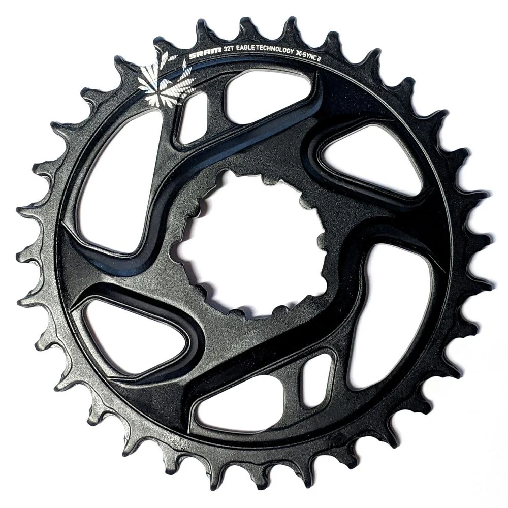 SRAM X-Sync 2 Eagle Cold Forged Direct Mount Chainring - Black - Image 2