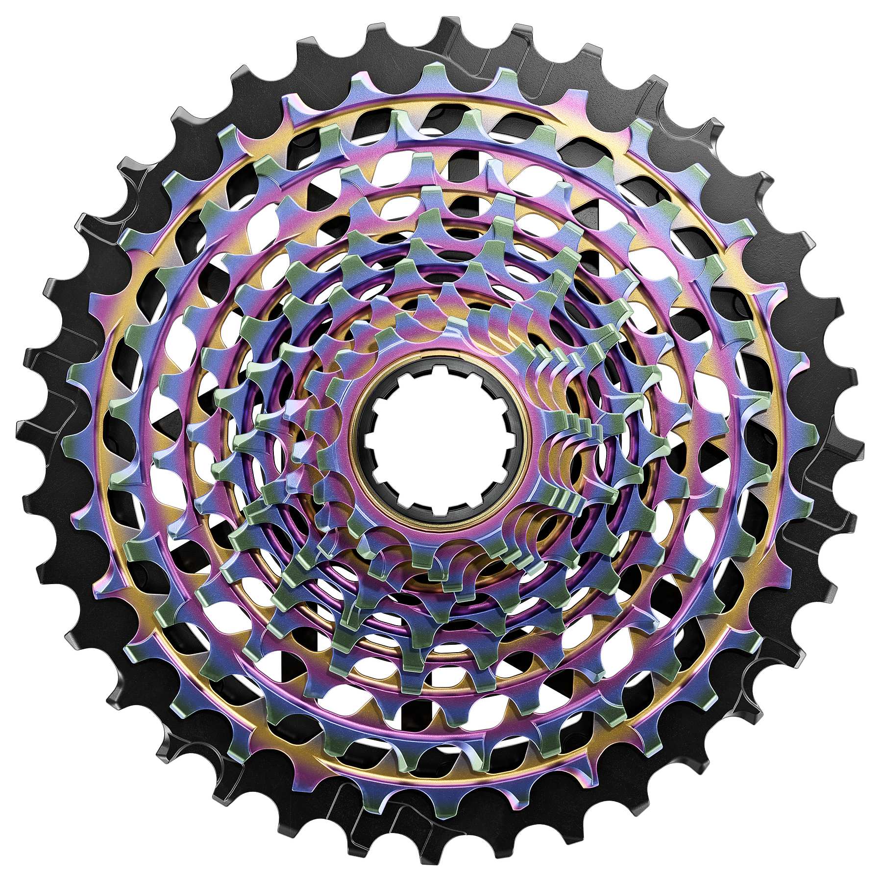 SRAM XG-1290 E1 12 Spd Cassette - Rainbow - Image 5
