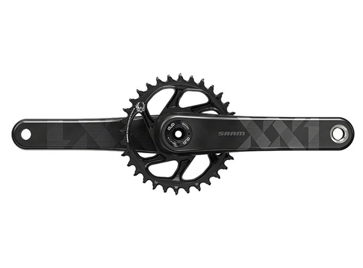SRAM XX1 Eagle Carbon Boost DUB 12 Spd Crankset - Black