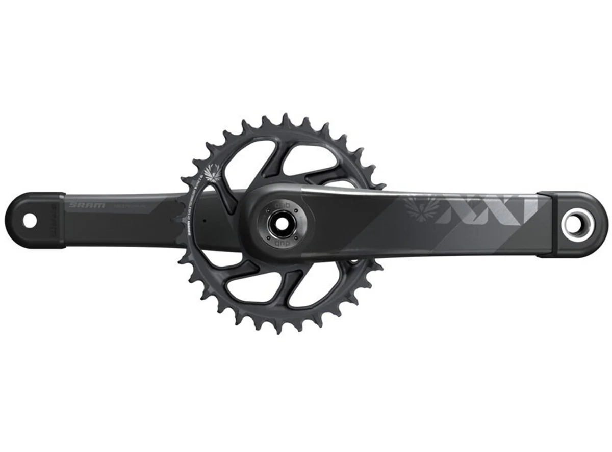 SRAM XX1 Eagle DUB 12 Spd Crankset - 55mm Chainline - Gray