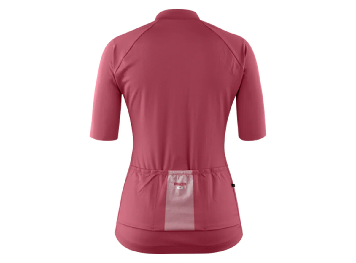 Sugoi Essence 2 Short Sleeve Jersey - Womens - Cherry Blossom Red - Image 2