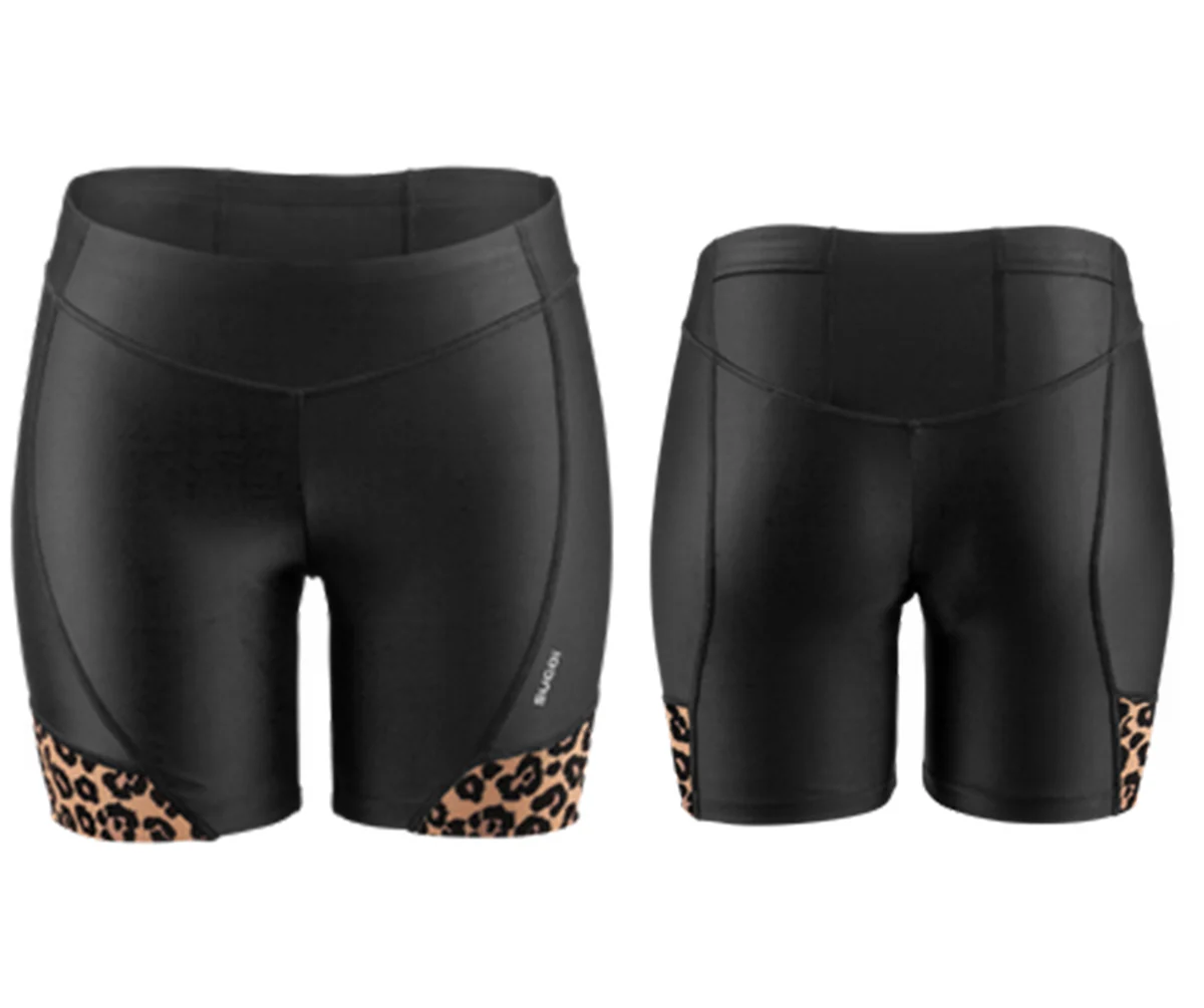 Sugoi RPM Tri Short - Womens - Black-Leopard