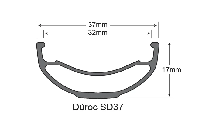 Sun Ringle Duroc SD37 Expert 27.5" MTB Wheel - Front - Image 2