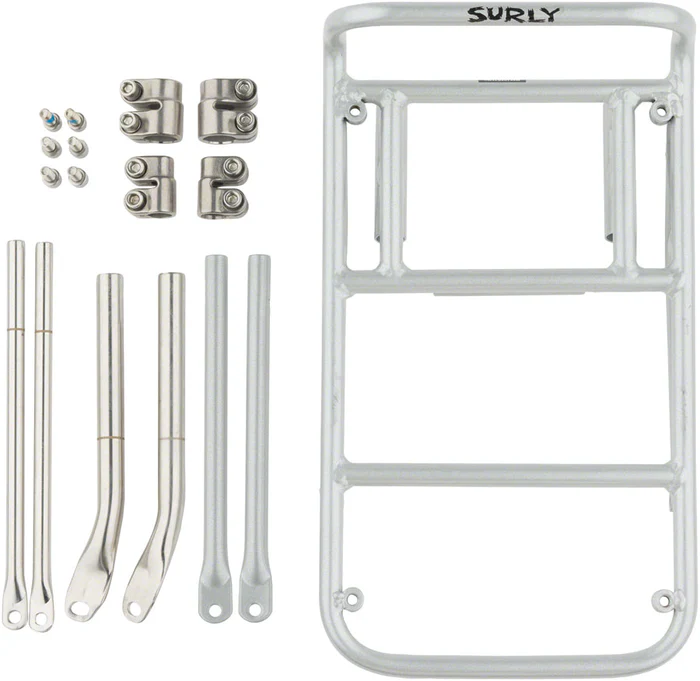 Surly 8-Pack Rack 2.0 Front Rack - Silver - Image 2