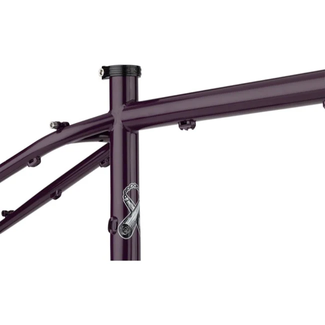 Surly Karate Monkey Frameset - Organic Eggplant - Image 3