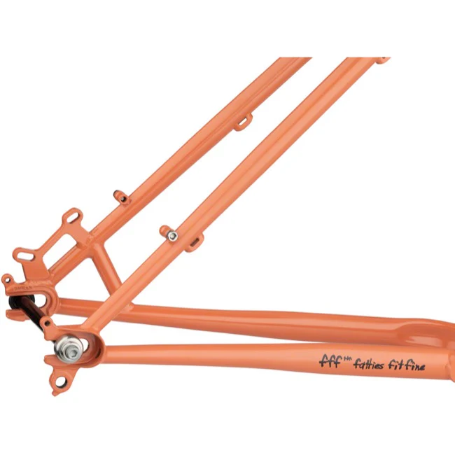 Surly Karate Monkey Frameset - Peach Salmon Sundae - 2022 - Image 4