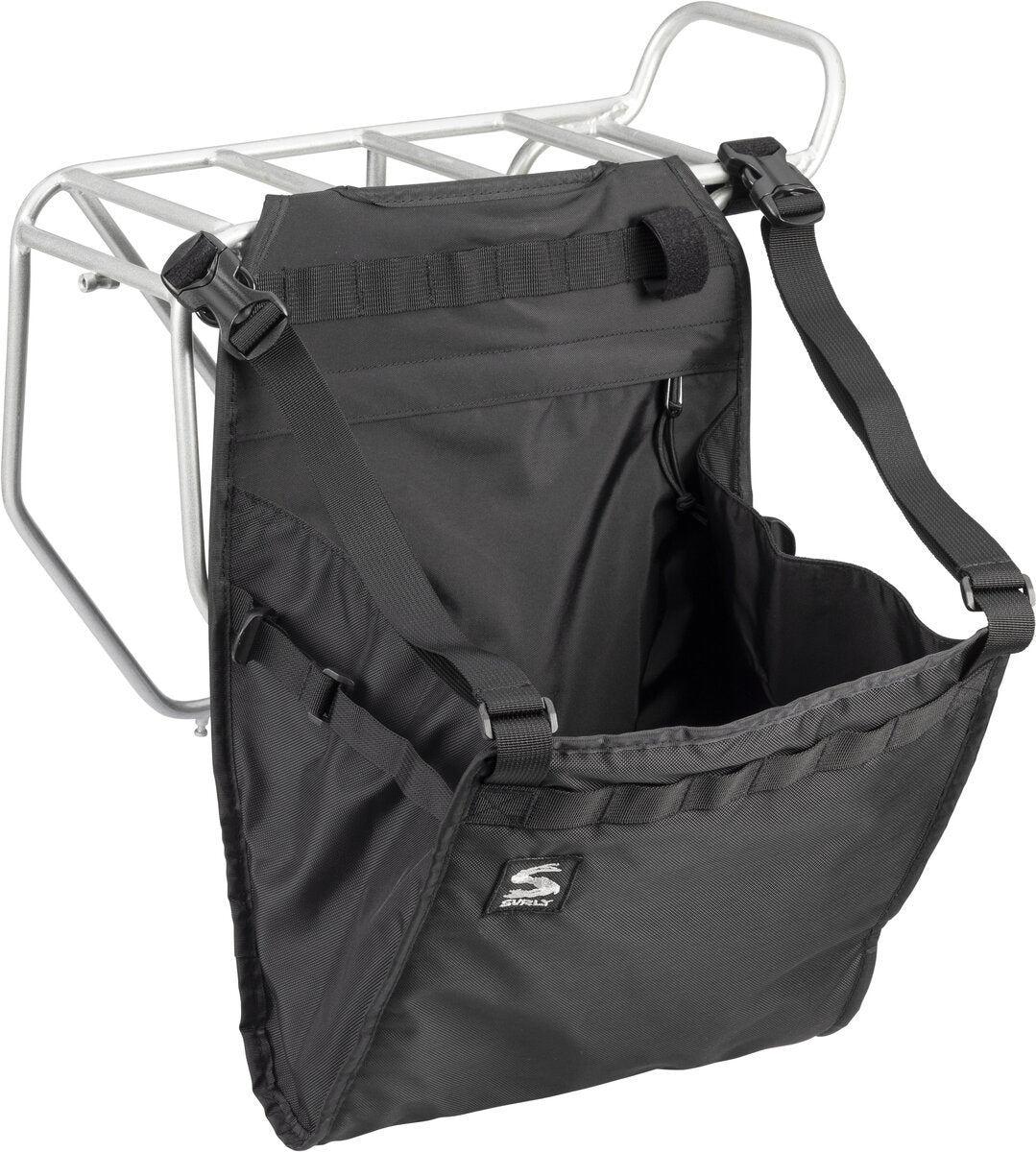 Surly Little Dummy Rear Rack Bag - Black - Image 3