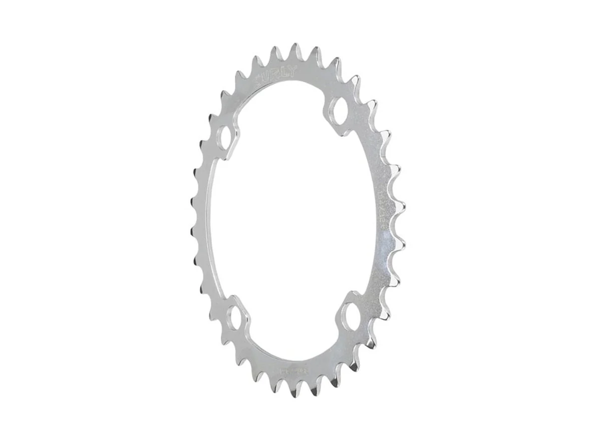 Surly Stainless Steel Chainring - Silver
