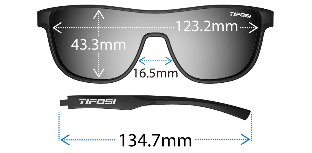 Tifosi Sizzle Single Lens Sunglasses - BlackOut - Image 6