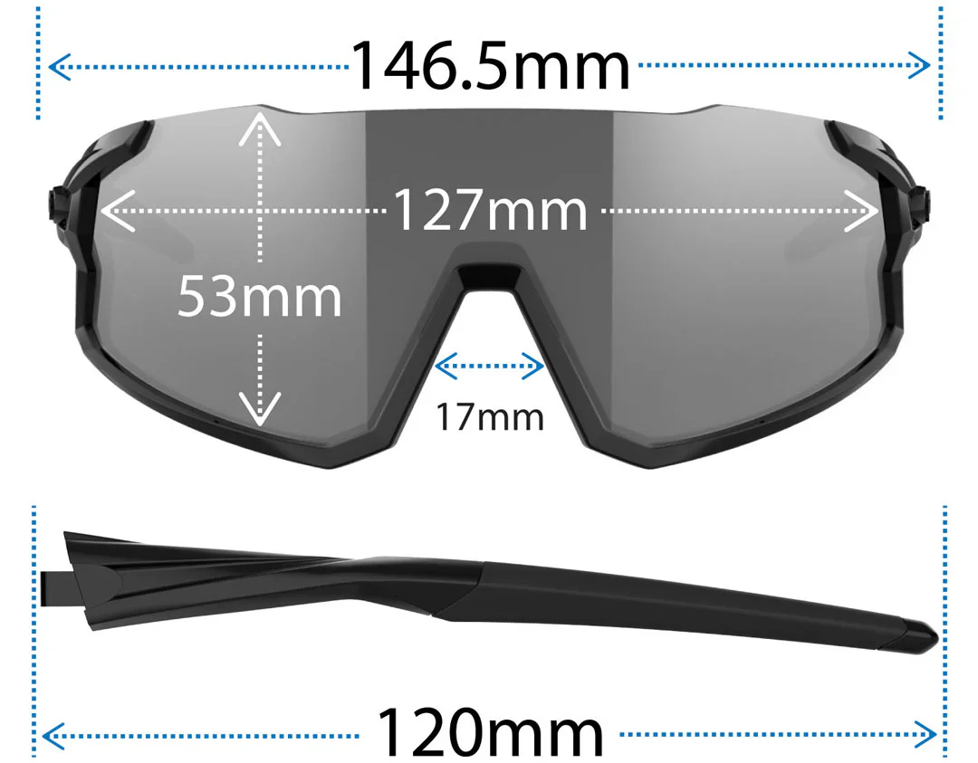 Tifosi Stash Clarion Interchangeable Lens Sunglasses - Crystal Clear - Image 3