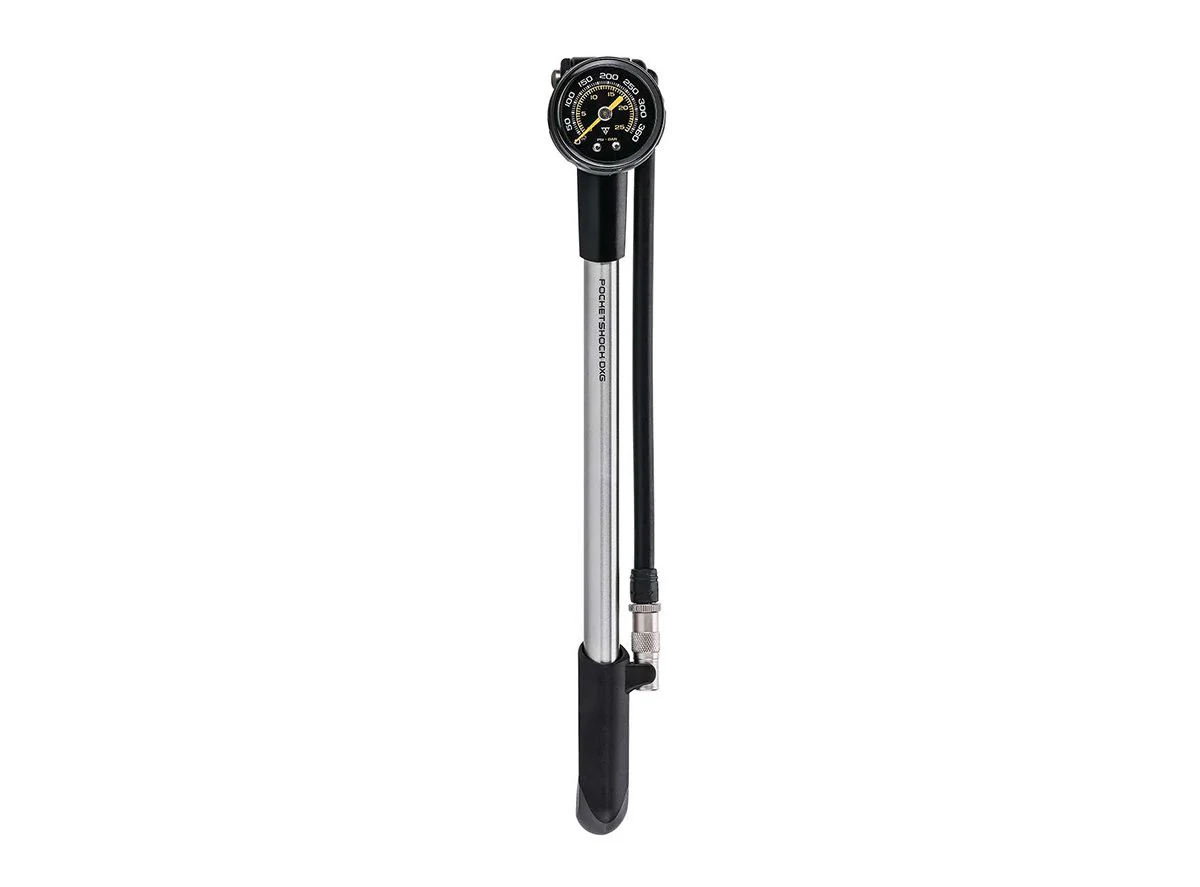 Topeak PocketShock DXG XL Shock Pump - Silver