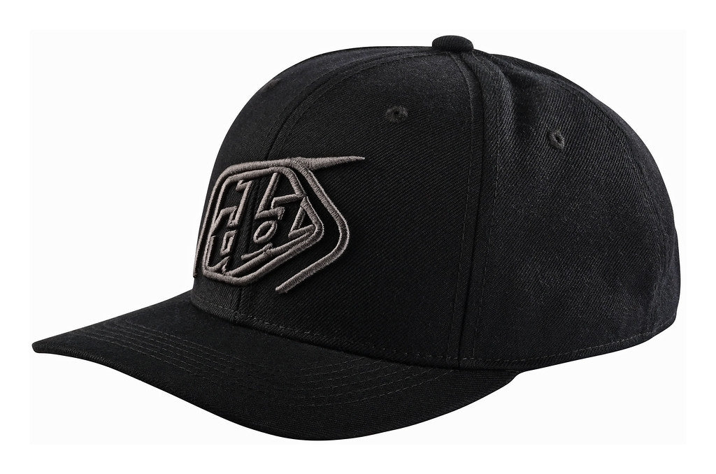 Troy Lee Designs 9Forty Snapback Hat - Crop - Black-Charcoal