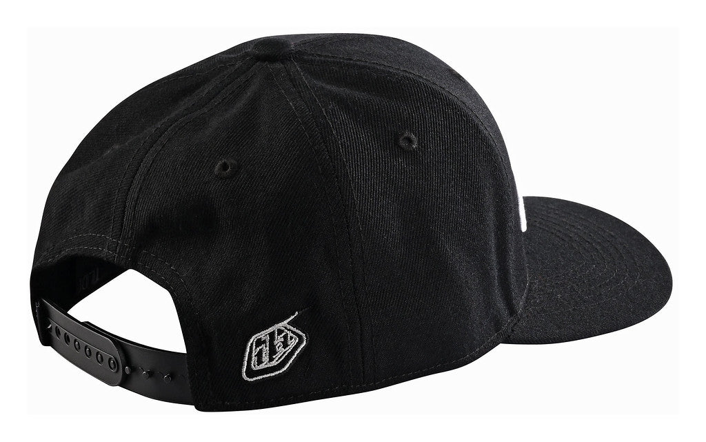 Troy Lee Designs 9Forty Snapback Hat - Signature - Black-White - Image 2