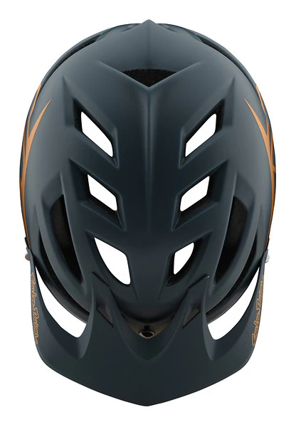 Troy Lee Designs A1 MIPS MTB Helmet - Classic - Gray-Gold - 2020 - Image 3