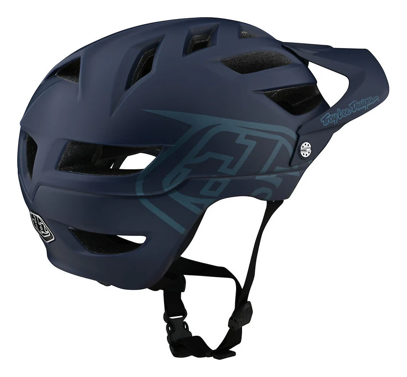 Troy Lee Designs A1 MTB Helmet - Drone - Dark Slate Blue - 2022 - Image 3