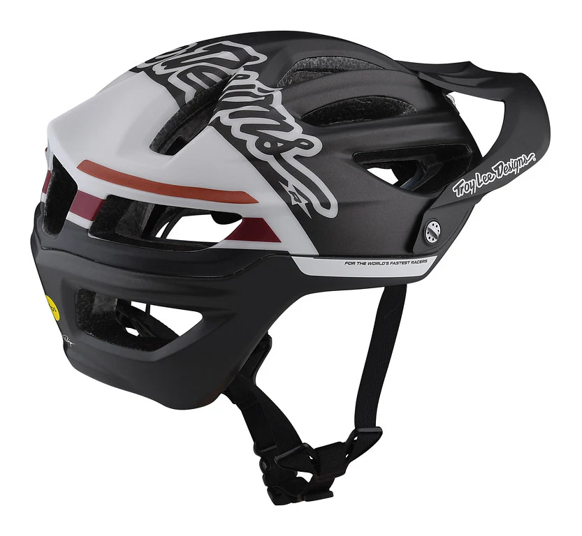 Troy Lee Designs A2 MIPS MTB Helmet - Silhouette - Charcoal-Rust - Image 3