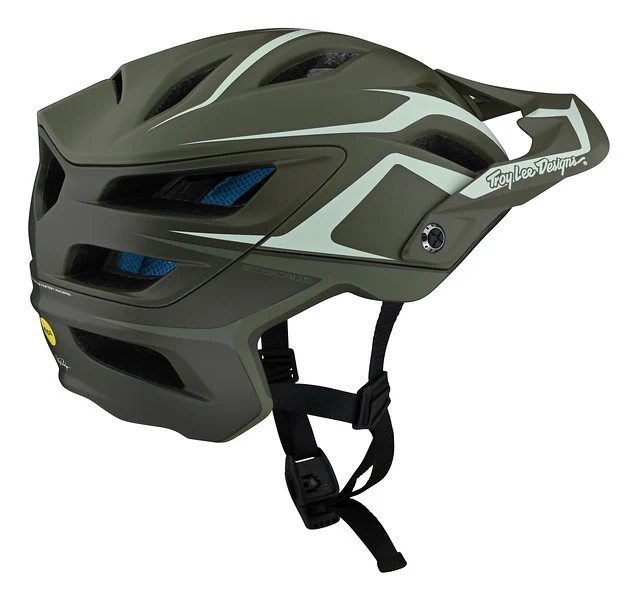 Troy Lee Designs A3 MIPS MTB Helmet - Jade Green - Image 3