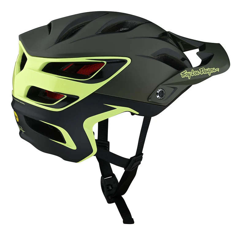 Troy Lee Designs A3 MIPS MTB Helmet - Uno Glass Green - Image 3