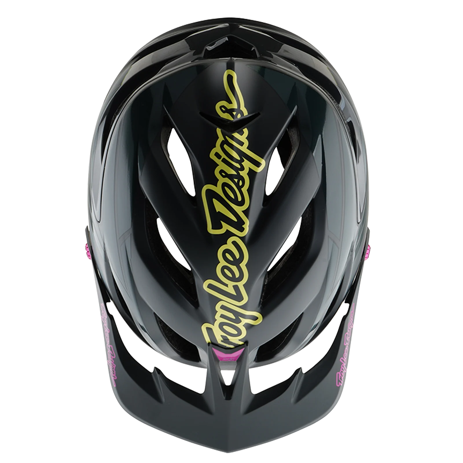 Troy Lee Designs A3 MTB Helmet - Ghostwing - Charcoal - Image 4