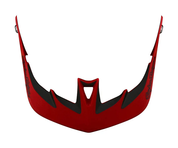 Troy Lee Designs A3 Replacement Visor - Pump for Peace Red