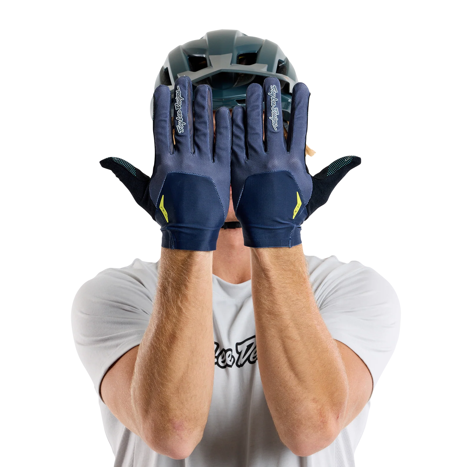 Troy Lee Designs Ace 2.0 MTB Glove - Steel Blue - Image 4
