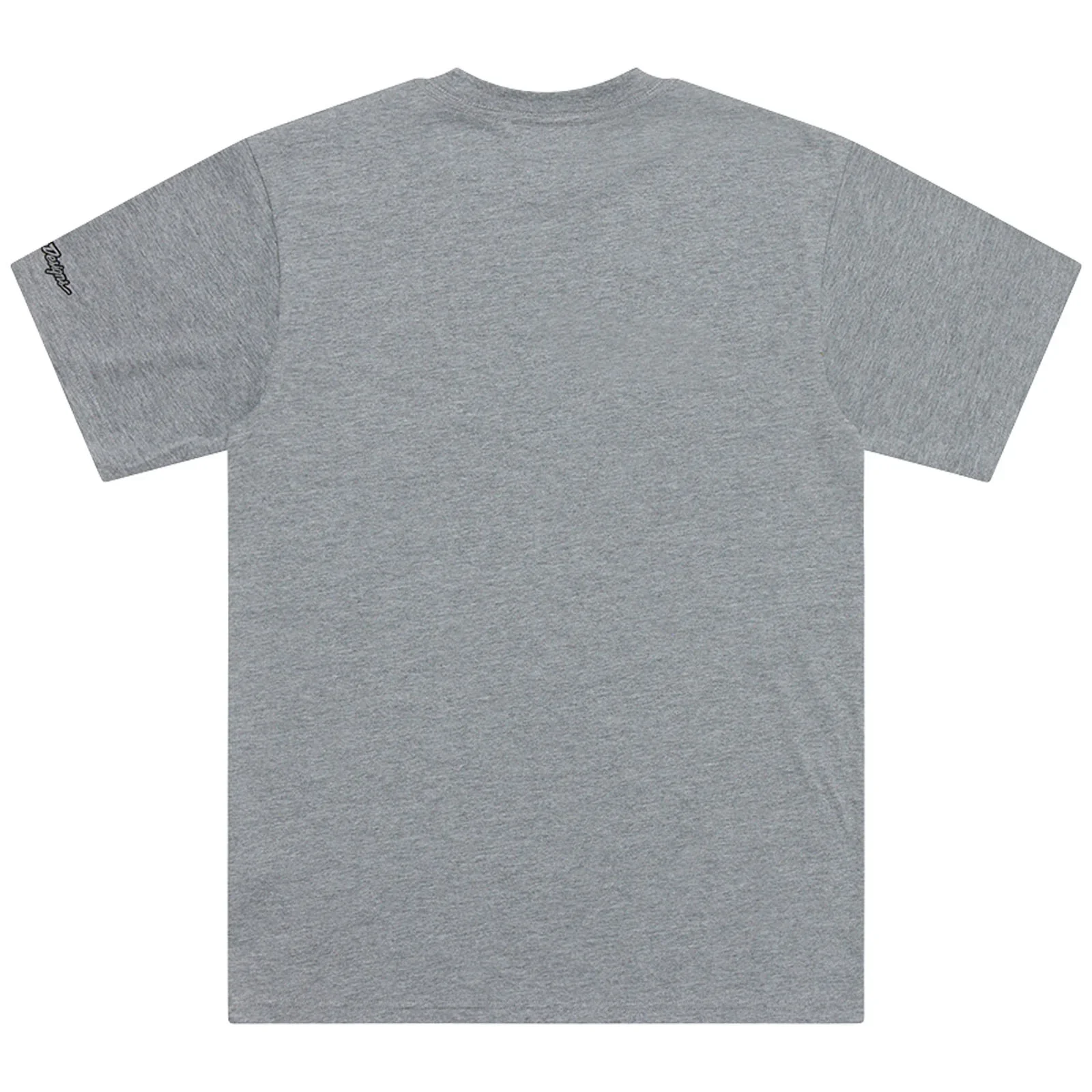 Troy Lee Designs Badge Short Sleeve Tee - Gray Heather - Image 2