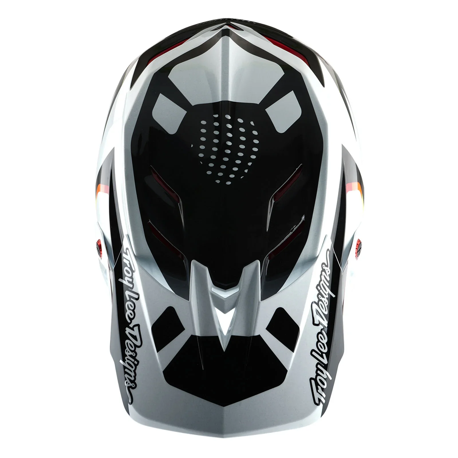 Troy Lee Designs D4 Carbon Full Face Helmet - Optic - Black - Image 8