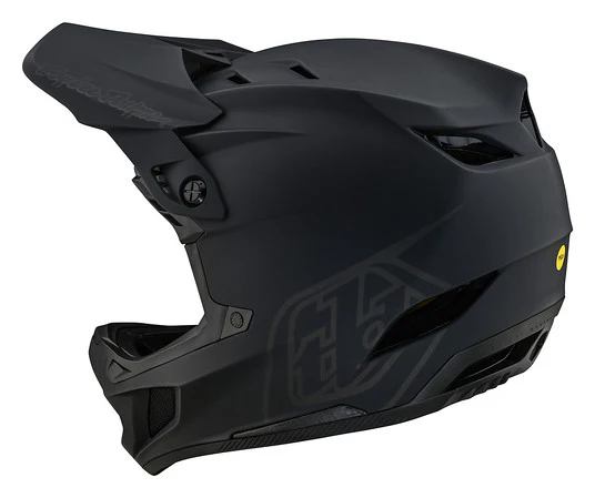 Troy Lee Designs D4 Composite Full Face Helmet with MIPS - Stealth - Black - Image 3