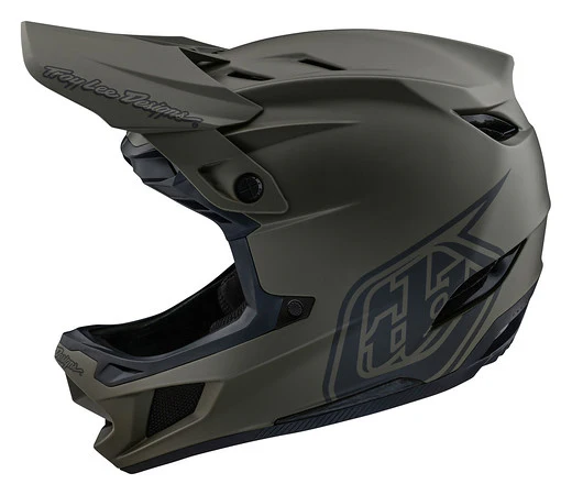 Troy Lee Designs D4 Composite Full Face Helmet with MIPS - Stealth - Tarmac - Image 2