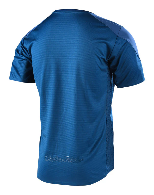 Troy Lee Designs Drift Short Sleeve MTB Jersey - Dark Slate Blue - 2022 - Image 2