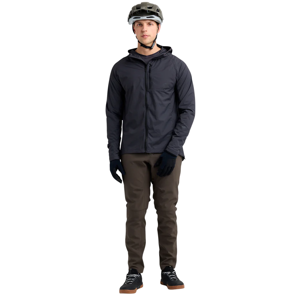 Troy Lee Designs Drift Windbreaker Jacket - Carbon - Image 6