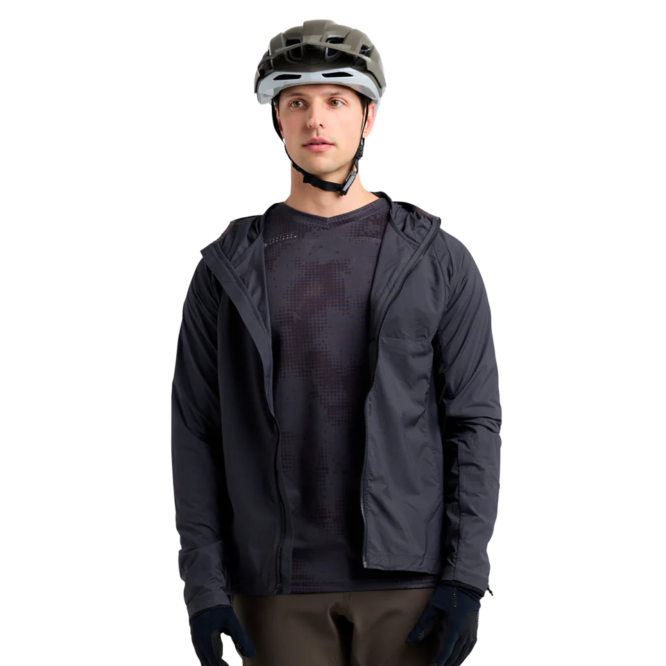 Troy Lee Designs Drift Windbreaker Jacket - Carbon - Image 9