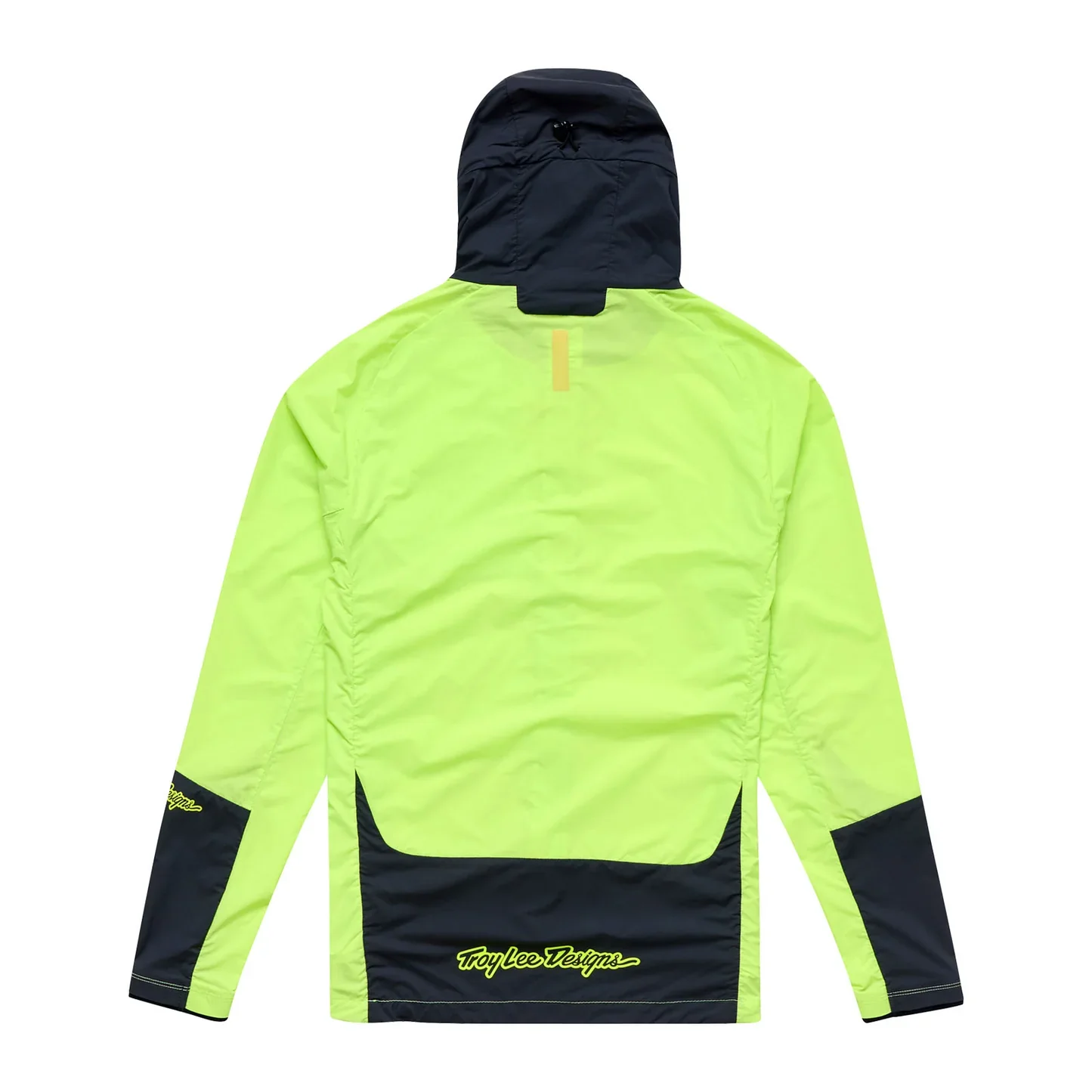 Troy Lee Designs Drift Windbreaker Jacket - Glo Yellow - Image 2