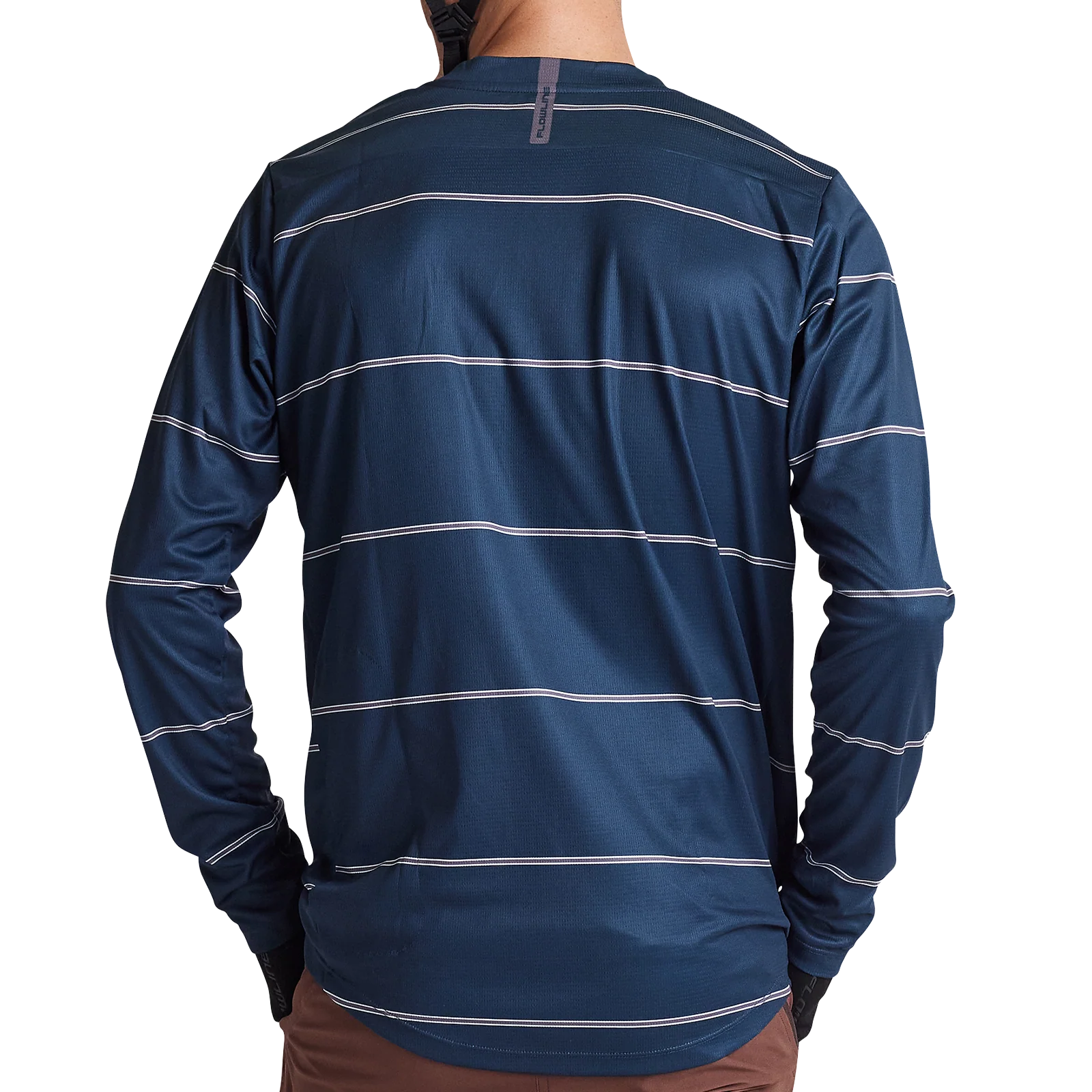 Troy Lee Designs Flowline Long Sleeve MTB Jersey - Revert - Midnight - Image 10