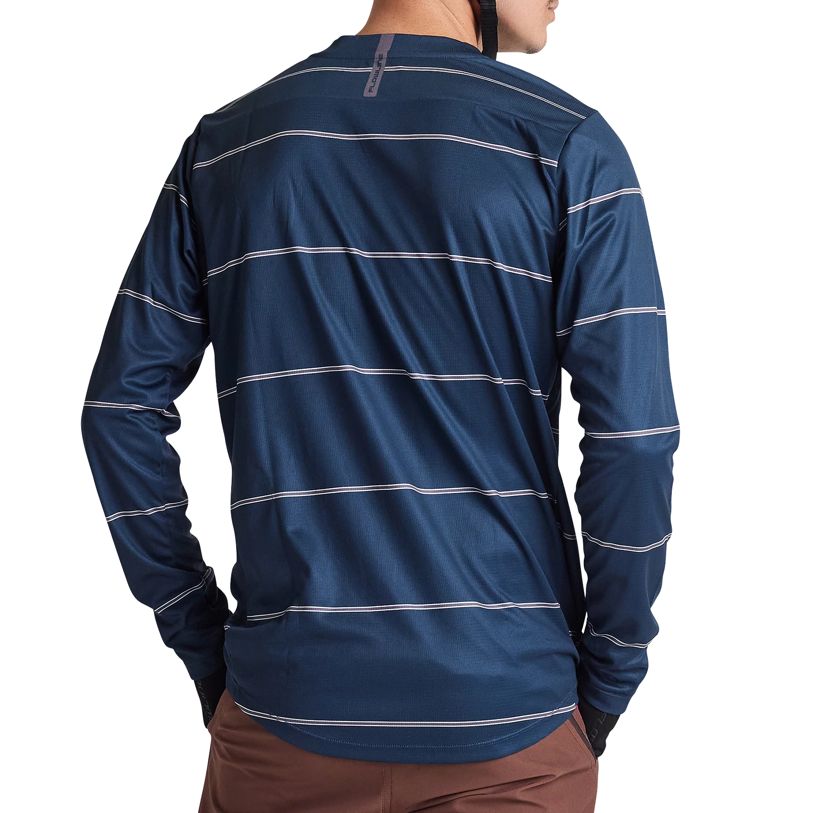 Troy Lee Designs Flowline Long Sleeve MTB Jersey - Revert - Midnight - Image 11