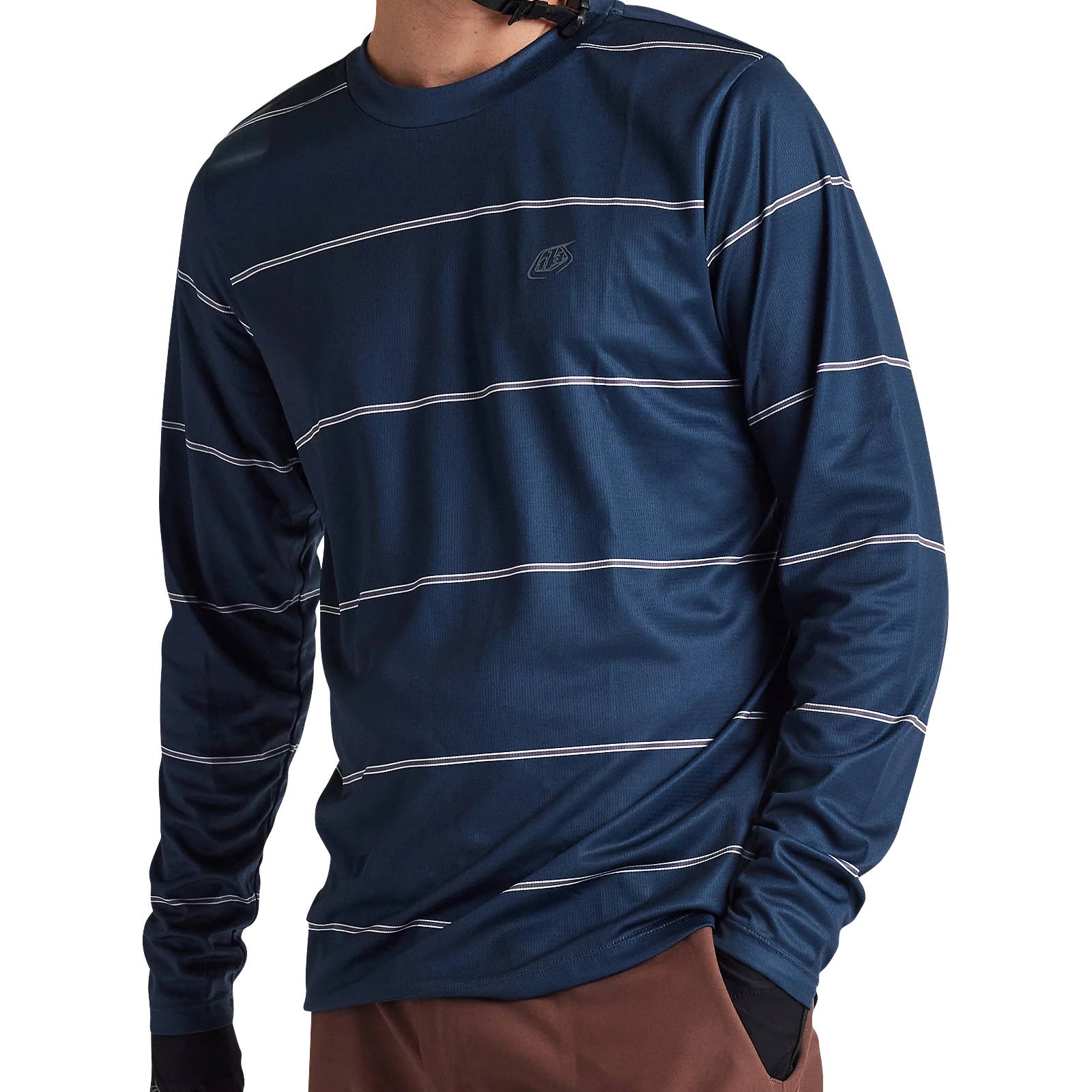 Troy Lee Designs Flowline Long Sleeve MTB Jersey - Revert - Midnight - Image 8