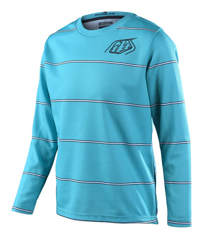 Troy Lee Designs Flowline Long Sleeve MTB Jersey - Youth - Revert - Ivy