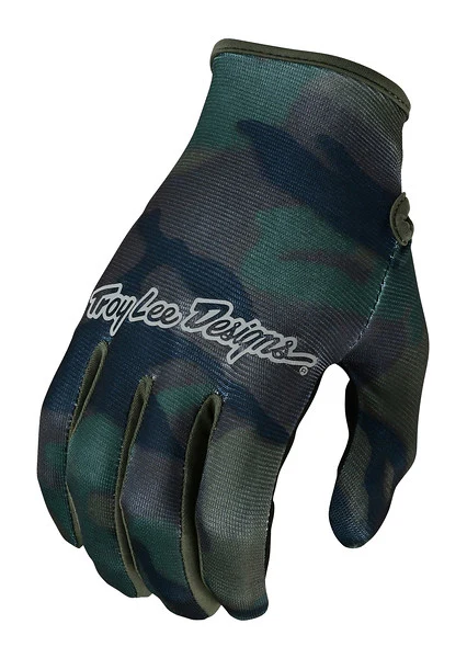 Troy Lee Designs Flowline MTB Glove - Brushed Camo - Army
