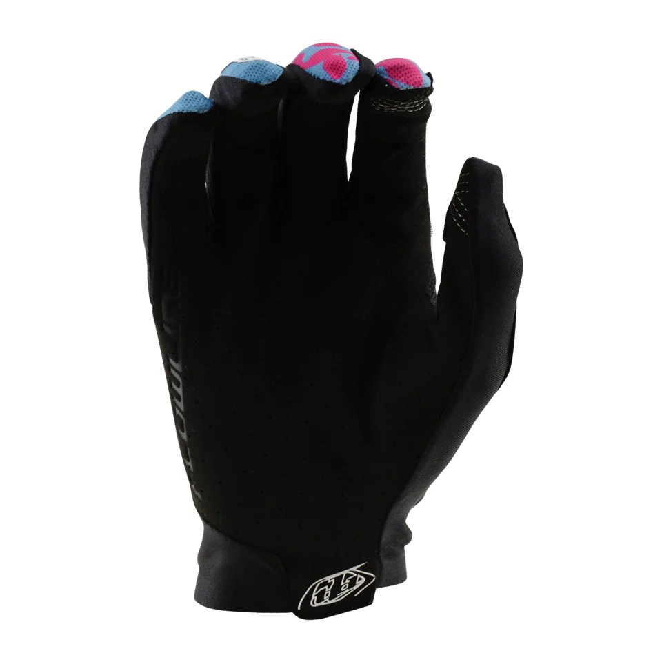 Troy Lee Designs Flowline MTB Glove - Peace-Up - Cobalt - Image 2