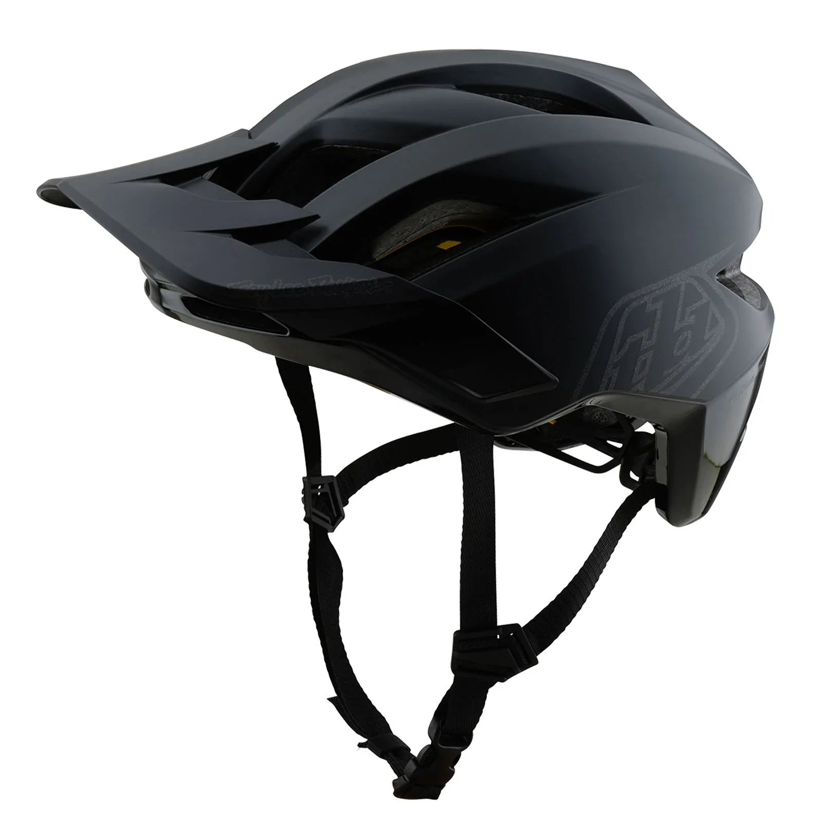 Troy Lee Designs Flowline MTB Helmet - Point - Black-Charcoal - Image 3