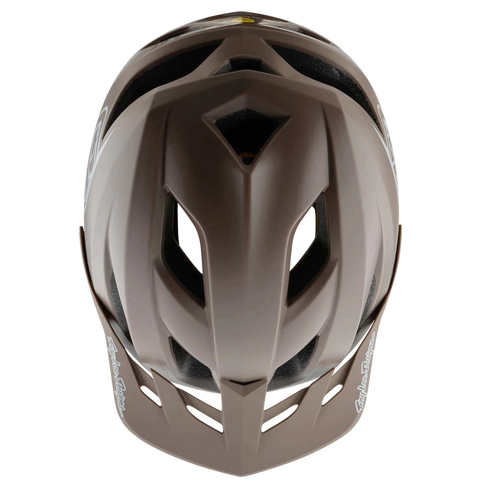 Troy Lee Designs Flowline MTB Helmet - Point - Caper-Chalk - Image 4