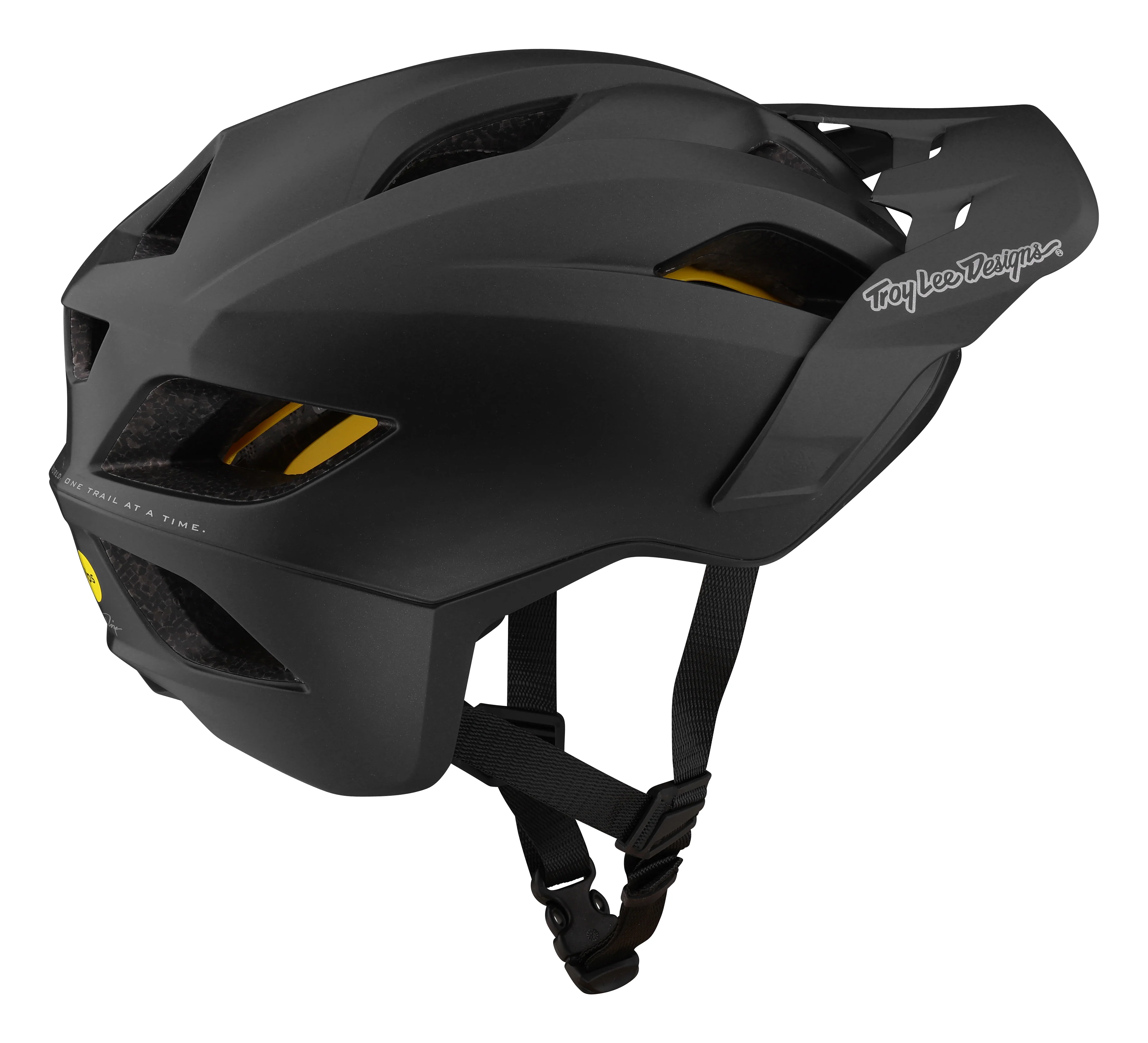 Troy Lee Designs Flowline MTB Helmet with MIPS - Orbit - Black - Image 3