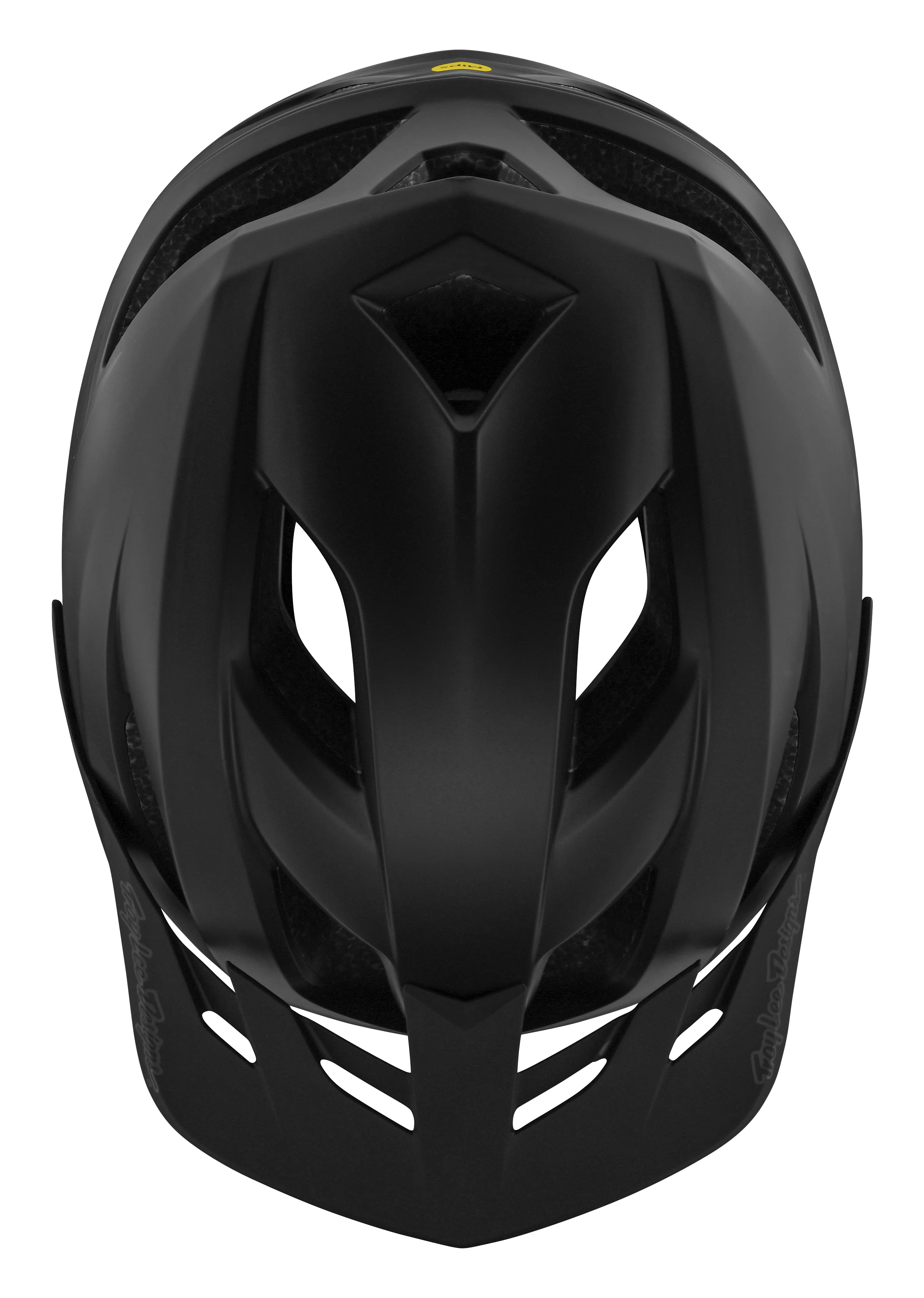 Troy Lee Designs Flowline MTB Helmet with MIPS - Youth - Point - Black - Image 3