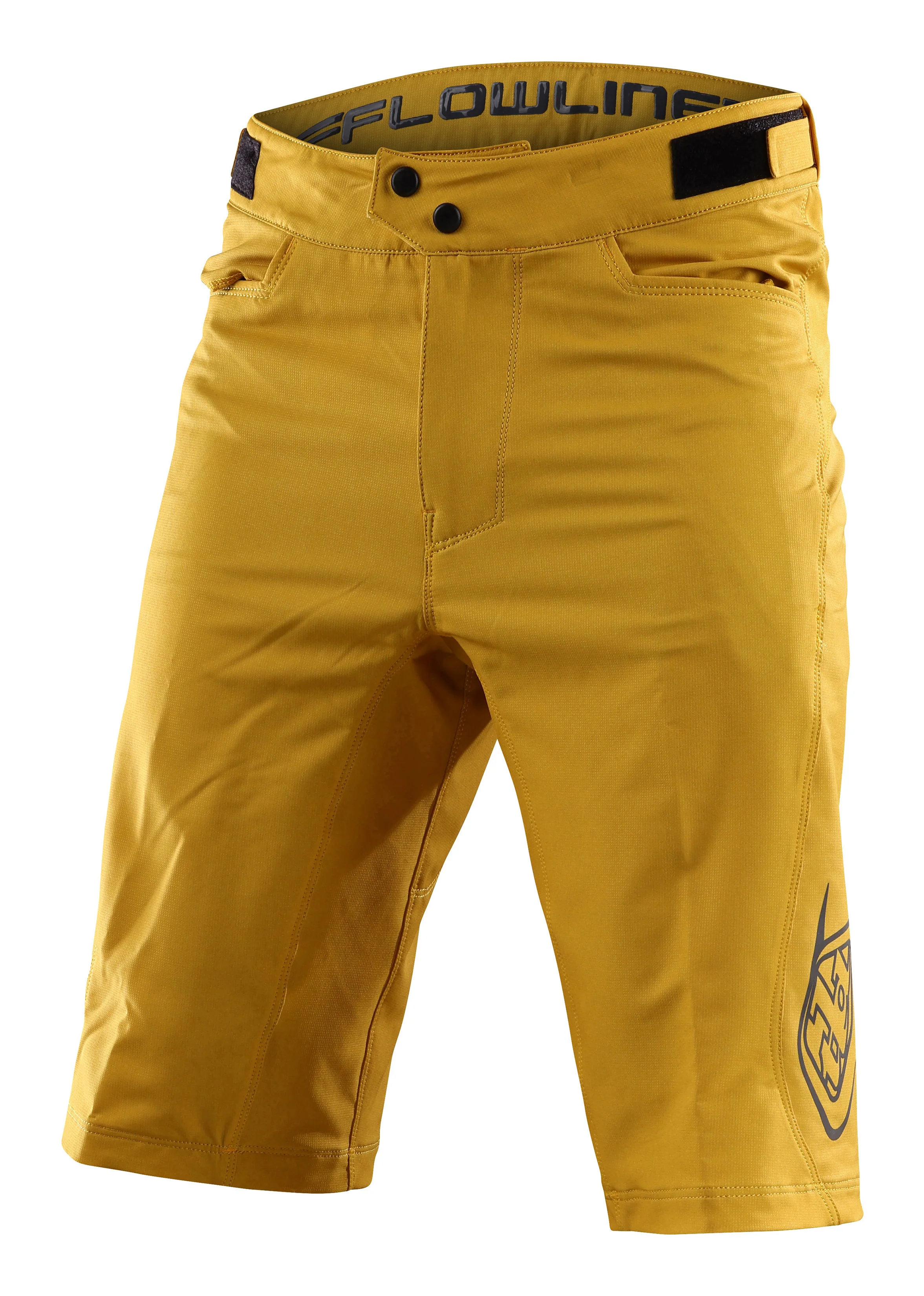 Troy Lee Designs Flowline MTB Short with Liner - Gold Flake