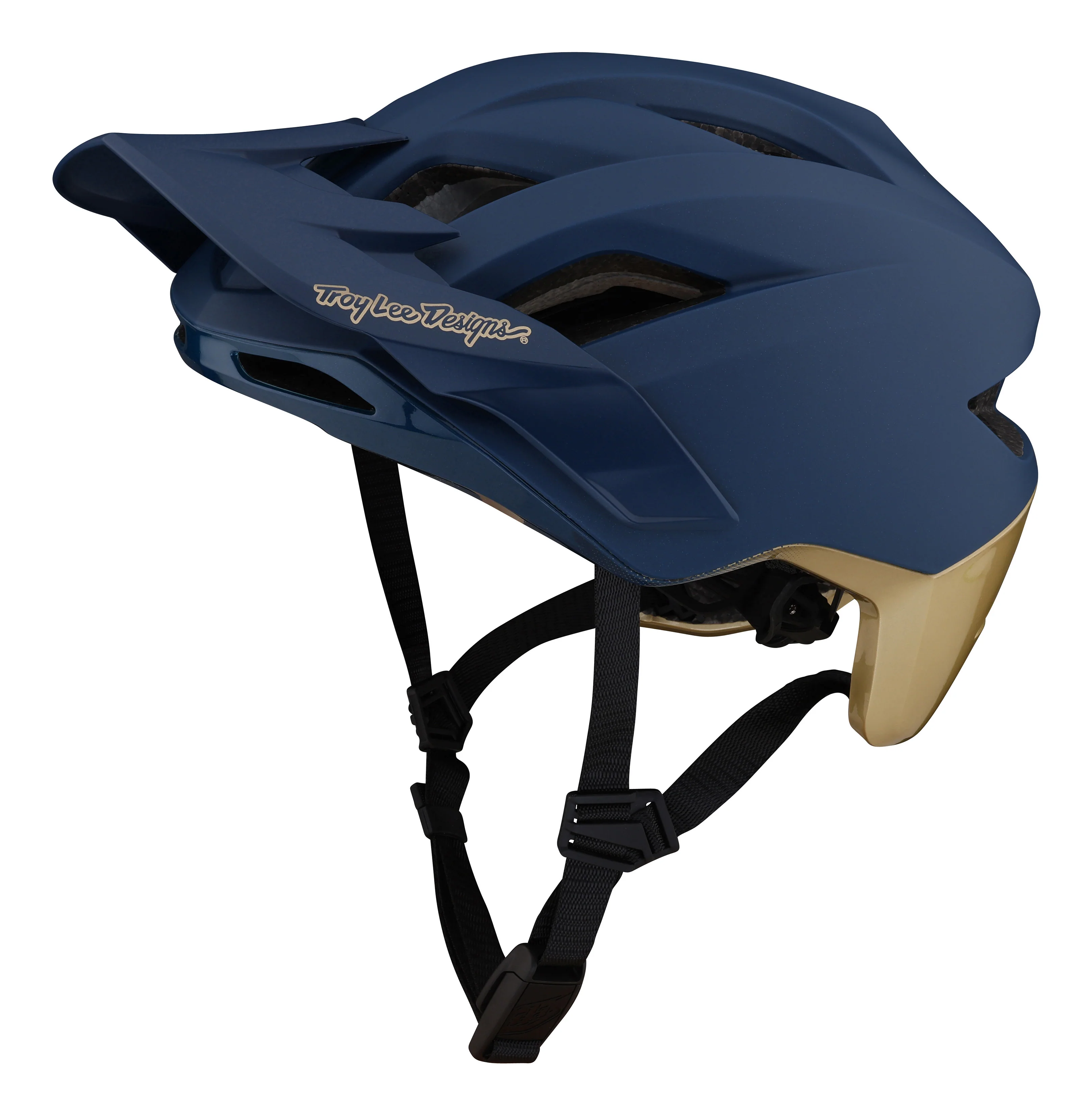 Troy Lee Designs Flowline SE MTB Helmet with MIPS - Radian - Navy-Titanium