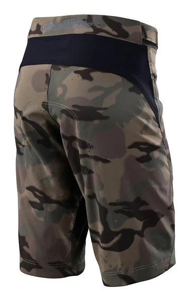 Troy Lee Designs Flowline Short - Shell - Youth - Spray Camo - Army - Image 2